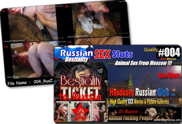 004 RusZ Cover - 004 RusZ - Russian Bestiality porn