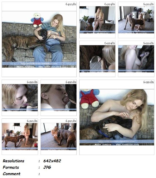 171 ZF Sarah Fuck and Suck Dog   102 Bestiality Pics - Sarah Fuck and Suck Dog - 102 AnimalSex Pictures