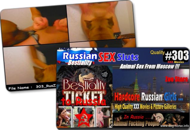 303 RusZ Cover - 303 RusZ - Russian Bestiality porn