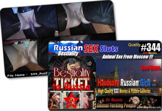 344 RusZ Cover - 344 RusZ - Russian Bestiality porn