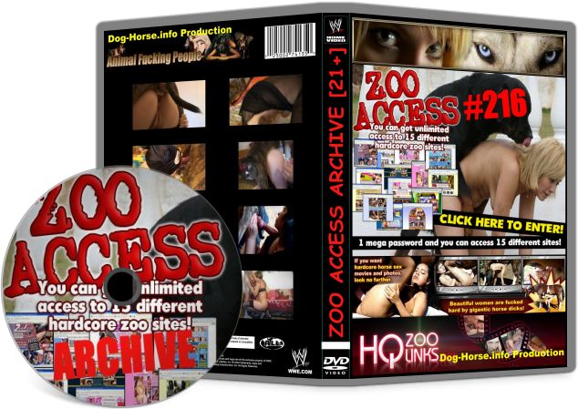 Z Access 216 Cover - Z Access 216 - Zoo Porn Access